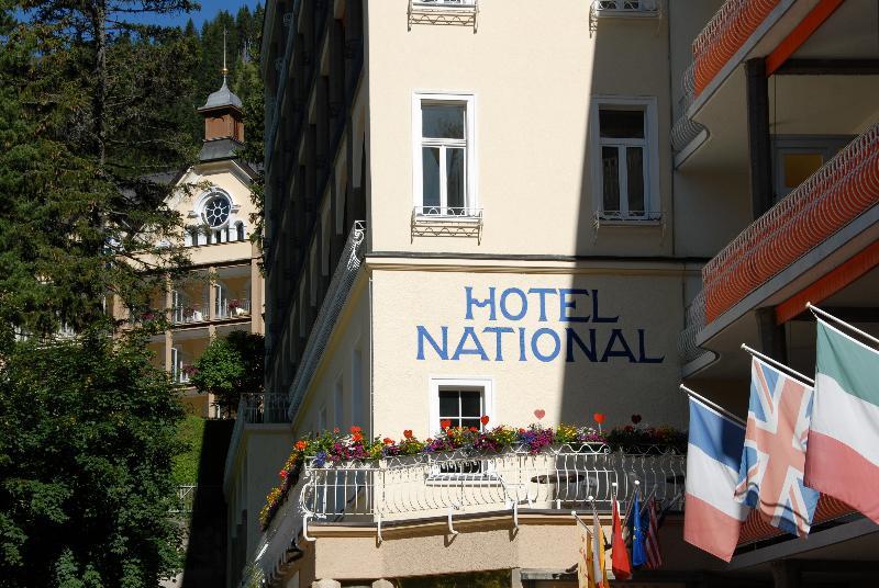 Hotel National By Mountain Hotels Davos Bagian luar foto