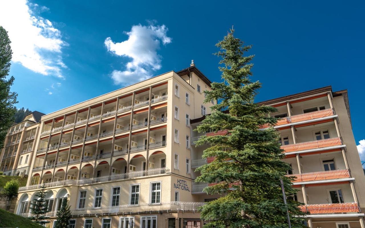 Hotel National By Mountain Hotels Davos Bagian luar foto